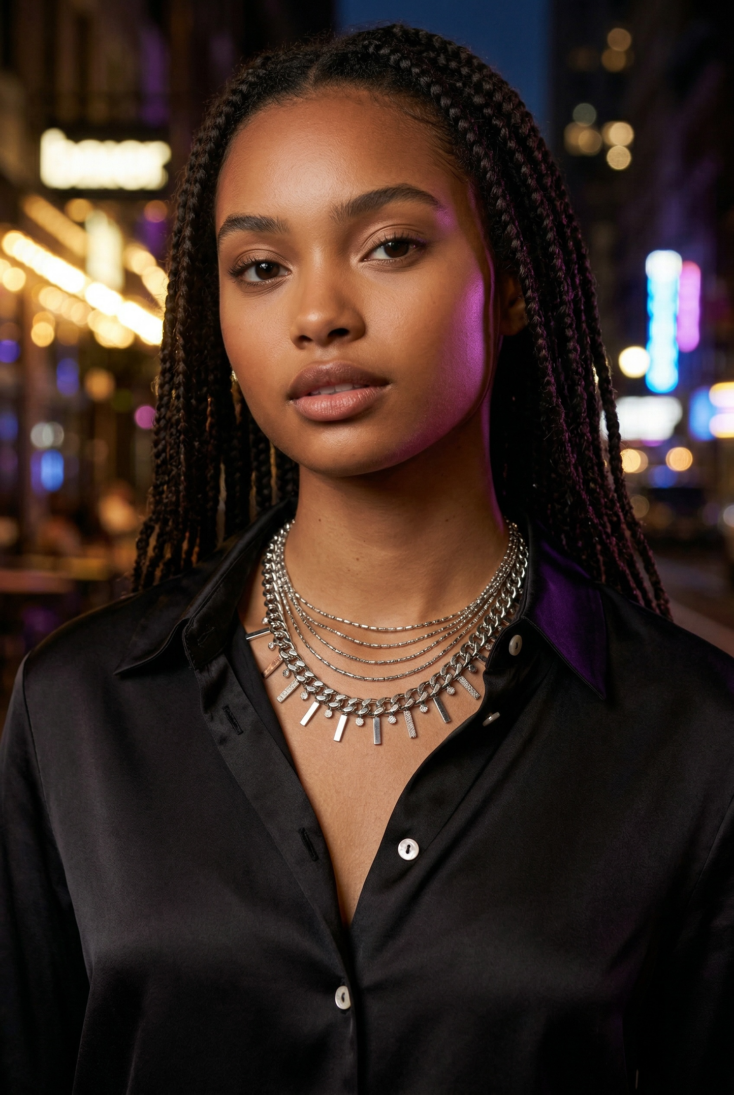 NEW! Collar ornamental rectángulos