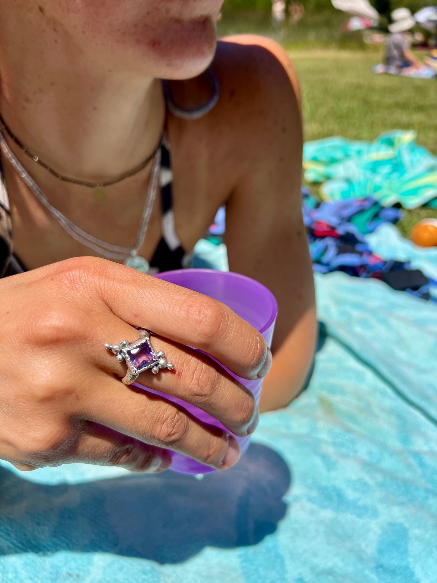 NEW! Anillo Santino - Talla 15