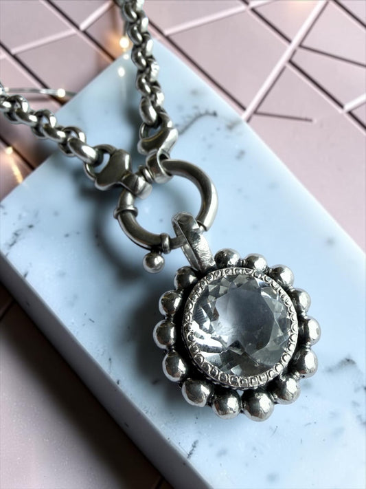 NEW! Colgante Charlis (Cuarzo cristal)