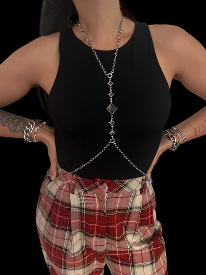 Body Chain Plain White