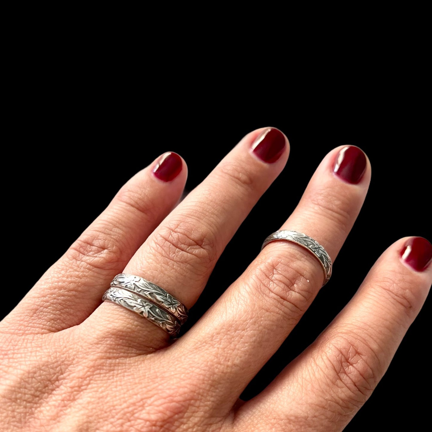 Anillo Basic Florcita - Talla 7, 8, 12, 16 y 17