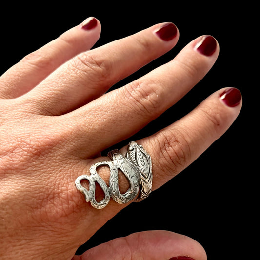 Anillo Serpiente - Talla 17