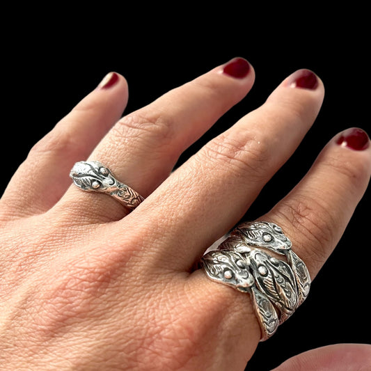 Anillo Uroboro - Talla 17 y 21