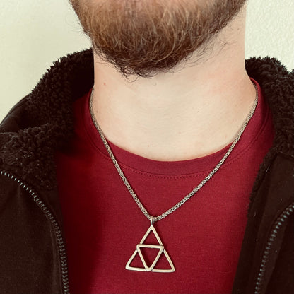 NEW! Colgante Triangulo 5