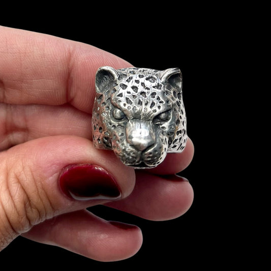 Anillo Leopardo - Talla 16
