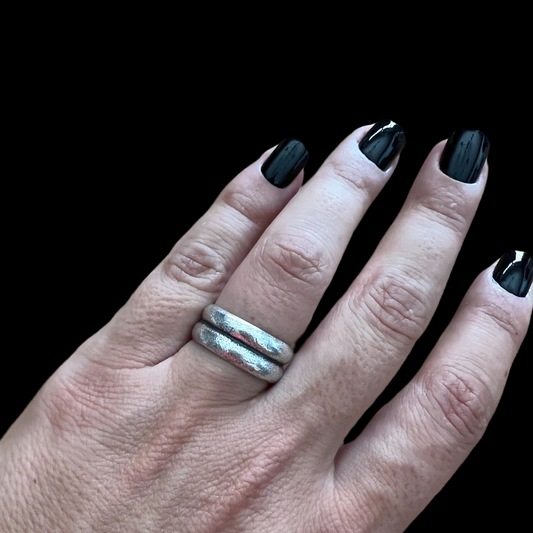 Anillo Doble Media Caña Chico Talla 12 y 16