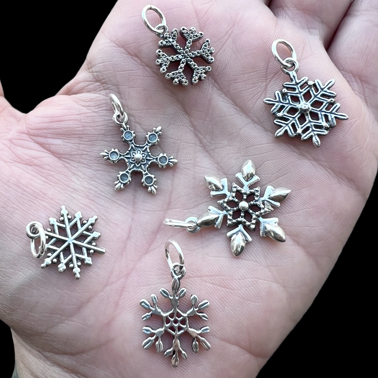 Copitos de nieve ! (Acá están todos los diseños sin piedra)