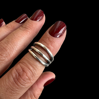 Anillo Midi Triple Talla 7