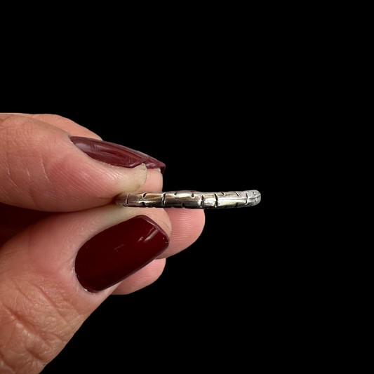 Anillo Argolla Cortes Talla 20